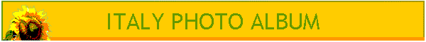 ITALY PHOTO ALBUM